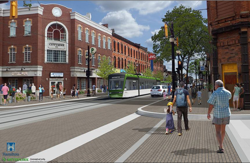 Hamilton LRT rendering