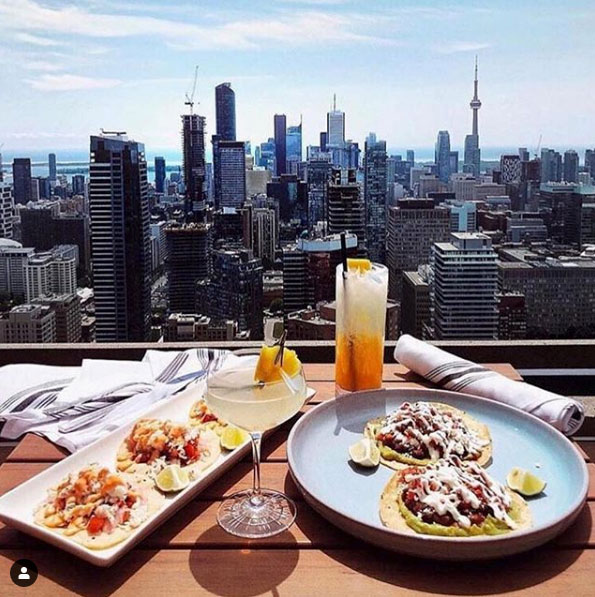 The One Eighty Toronto Restaurants with a View