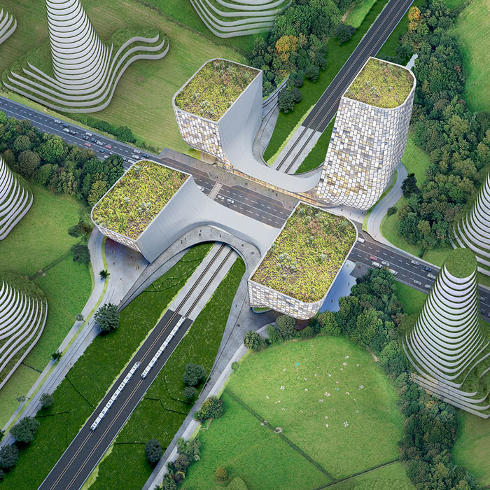future Innisfil GO Station at the Orbit