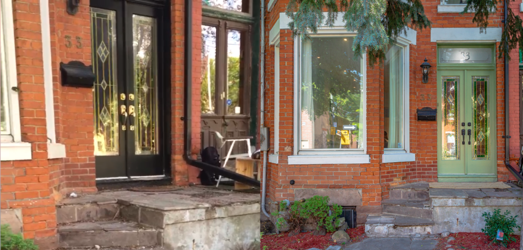 an example of renovating your curb appeal